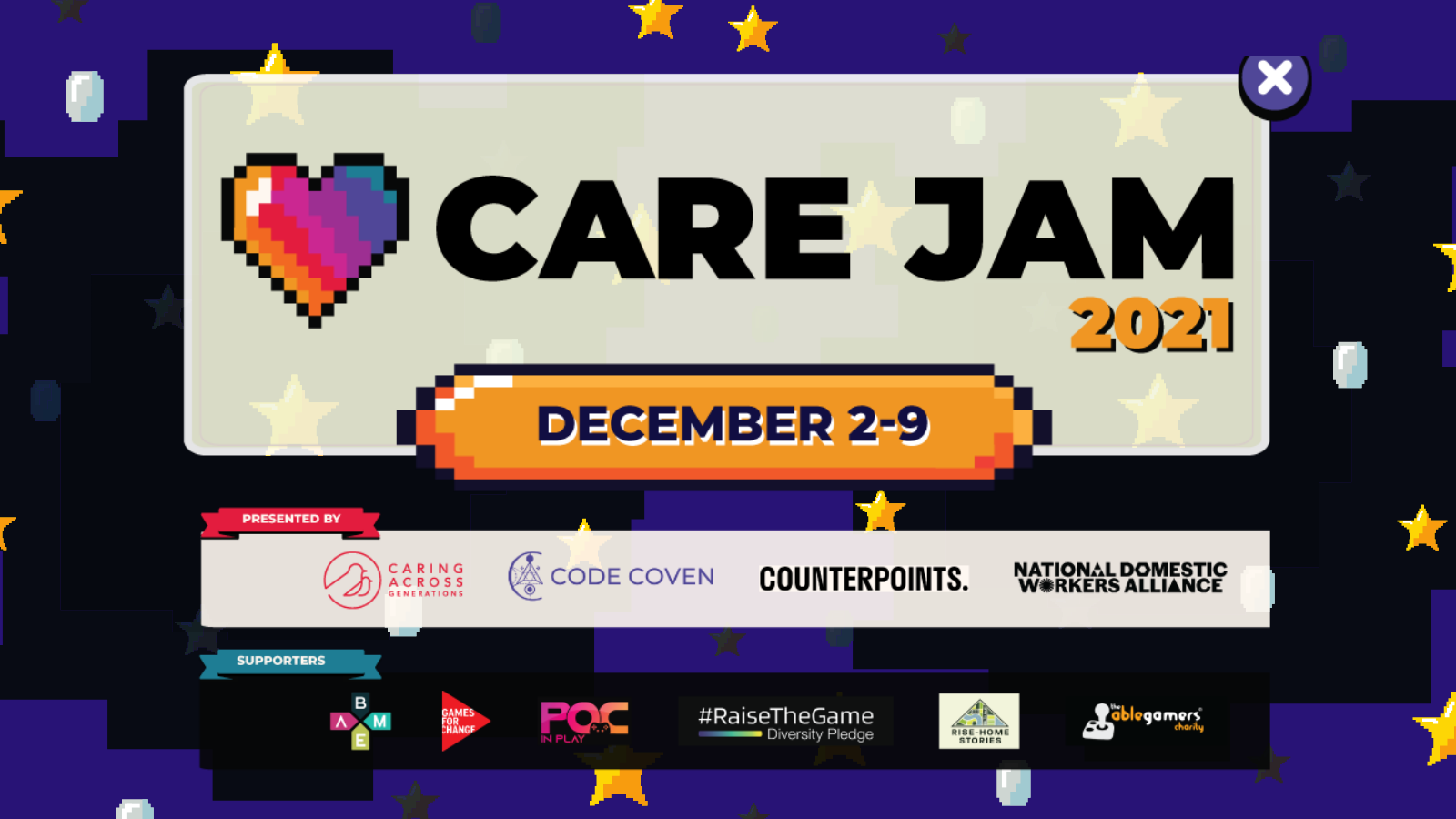 Care Jam 2021 Teams Produce Innovative Games Exploring Care
